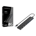 USB rozbočovač Conceptronic 110516907101 Čierna 90 cm 7 v 1 (1 kusov)