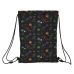 Bolsa Mochila con Cuerdas The Avengers Super heroes Negro 26 x 34 x 1 cm