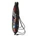 Backpack with Strings The Avengers Super heroes Black 26 x 34 x 1 cm