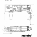 Perforacinis plaktukas Metabo