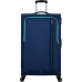 Cabin suitcase American Tourister Sea Seeker Spinner Blue 92,5 L 80 x 47,5 x 28,5 cm