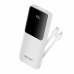 Powerbank Vention FHOW0 Balts 10000 mAh