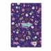 Caderno de Argolas Gorjuss Up and away Roxo 21,5 x 31 x 1 cm