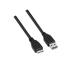 USB Cable Aisens Black 2 m (1 Unit)