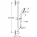 Columna de Ducha Grohe Vitalio Start 110 Plástico