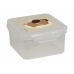 Lunchbox Safta Puppy Beige Polyurethaan 13 x 7,5 x 13 cm