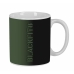 Caneca BlackFit8 Gradient Preto Verde militar 350 ml Grande