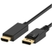 Кабель Displayport Ewent EC1430 HDMI Чёрный