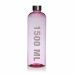 Waterfles Versa Roze 1,5 L Acryl Staal polyestyreen 9 x 29 x 9 cm