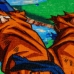 Хавлия за плаж Dragon Ball Многоцветен 70 x 140 cm