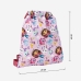 Mochila saco infantil Gabby's Dollhouse Cor de Rosa 27 x 33 cm