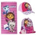 Kinder zomer set Gabby's Dollhouse Roze 3 Onderdelen