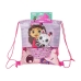 Conjunto de Verão Infantil Gabby's Dollhouse Cor de Rosa 3 Peças