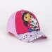 Conjunto de Verão Infantil Gabby's Dollhouse Cor de Rosa 3 Peças