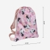 Mochila saco infantil Minnie Mouse Cor de Rosa 27 x 33 cm