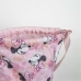 Mochila saco infantil Minnie Mouse Cor de Rosa 27 x 33 cm