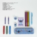 Stationery Set Stitch Blue 24 Pieces