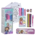 Brevpapper Set Gabby's Dollhouse Rosa 24 Delar