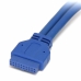 Cablu USB Startech USB3SPNLAFHD         IDC USB A Albastru