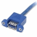 Câble USB Startech USB3SPNLAFHD         IDC USB A Bleu