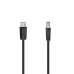 USB 2.0 A til USB B Kabel Hama 00200602 1,5 m Svart