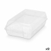 Virnastatav kingakarp Läbipaistev Plastmass 19 x 10,5 x 33 cm (12 Ühikut)