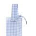 Bolsa organizadora para carro de bebé Mi bollito Azul Vichy 15 x 18 x 45 cm