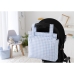 Organizer tas voor kinderwagen Mi bollito Blauw Vichy 10 x 35 x 35 cm