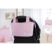 Organisatorveske for barnevogn Mi bollito Rosa Gingham 15 x 18 x 45 cm