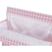 Torba organizatora do wózka dla dzieci Mi bollito Różowy Vichy 10 x 35 x 35 cm