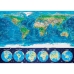 Puzzle Educa World Map Neon 16760.0 1000 Darabok