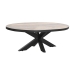 Hoofdtafel DKD Home Decor Natuurlijk Metaal (Refurbished B)