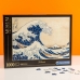 Dėlionė Clementoni Museum Collection: Hokusai Great Wave 39378.7 98 x 33 cm 1000 Dalys