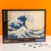 Puzzle Clementoni Museum Collection: Hokusai Great Wave 39378.7 98 x 33 cm 1000 Dijelovi