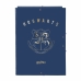 Folder Harry Potter Magical Brown Navy Blue