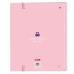 Ring binder Benetton Vichy Light Pink A4