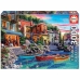 układanka puzzle Educa Sunset in Como Italy 19052 3000 Części