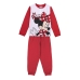 Pijama Infantil Minnie Mouse Vermelho