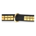 Dog collar Gloria Duna Black Golden (55 x 2.5 cm)