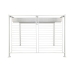 Pérgola DKD Home Decor Blanco 296 x 296 x 225 cm Acero