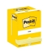 Klisterlappar Post-it 657 Gul 12 Delar 76 x 102 mm