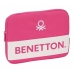 Κάλυμμα για Laptop Benetton Φούξια Ροζ 31 x 23 x 2 cm