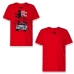 Heren-T-Shirt met Korte Mouwen RADIKAL YOU NEVER RUN ALONE Rood L