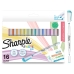 Conjunto de Canetas de Feltro Sharpie S-Note Duo Duplo 16 Peças