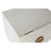 Aparador Home ESPRIT Branco Dourado 81 x 45 x 75 cm