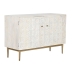 Credenza Home ESPRIT Bianco Dorato 120 x 45 x 80 cm