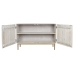 Credenza Home ESPRIT Bianco Dorato 120 x 45 x 80 cm