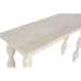 Consola Home ESPRIT Branco Madeira de mangueira 120 x 40 x 76 cm