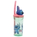 Bicchiere con Cannuccia Stitch Sweet 3D 360 ml