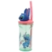 Bicchiere con Cannuccia Stitch Sweet 3D 360 ml